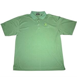 River's End SolarShield Performance Wear Green John Deere Polo Shirt Size‎ 2XL